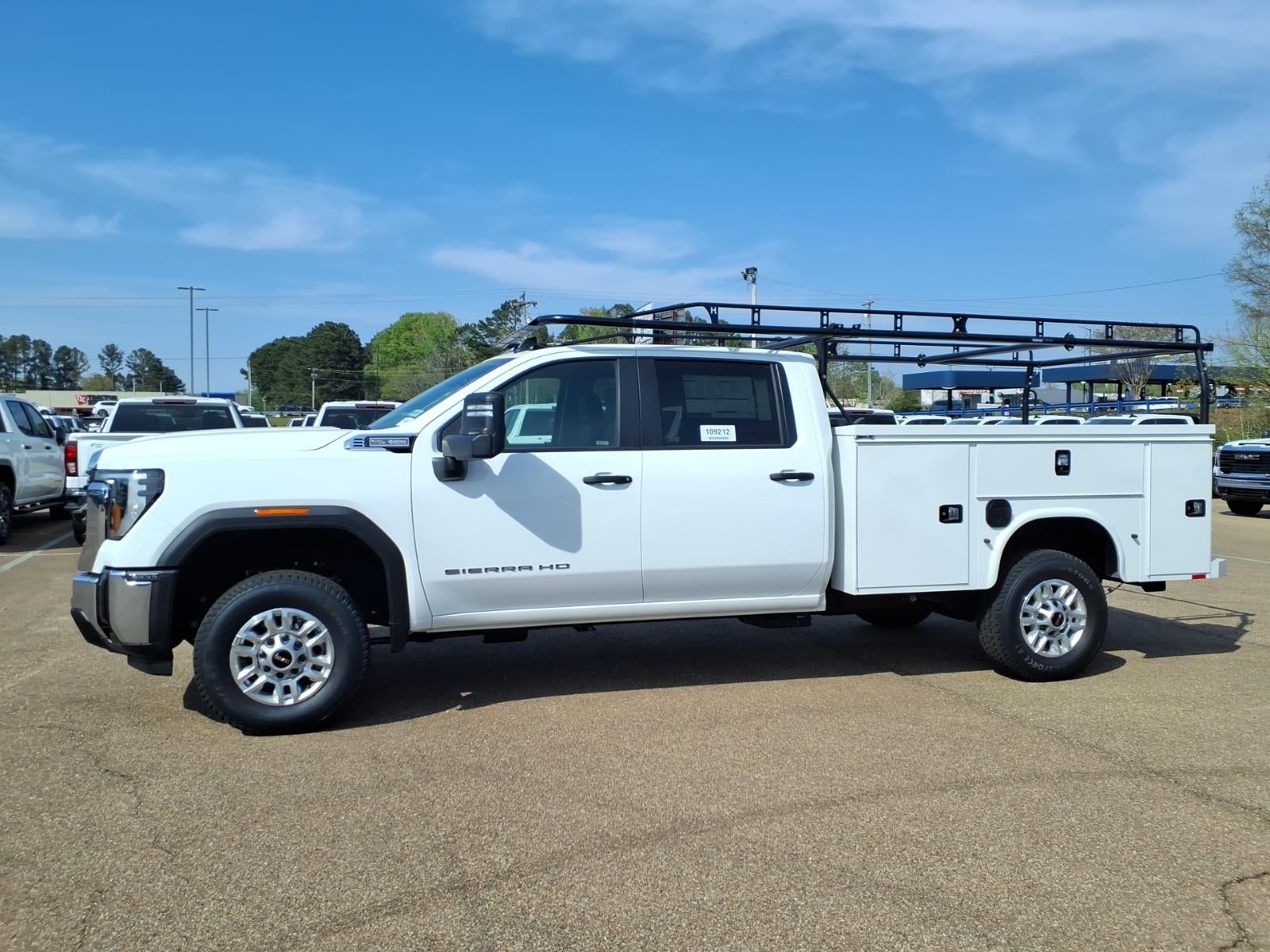 2026 GMC Sierra 2500 HD Pro in Summit White — front three-quarter view