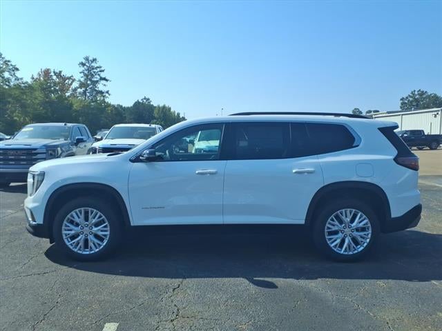 2026 GMC Acadia Elevation in Summit White — front three-quarter view