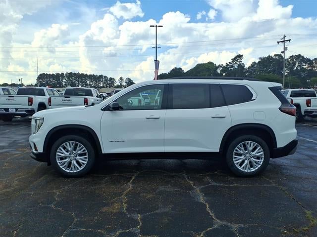 2026 GMC Acadia Elevation in Summit White — front three-quarter view