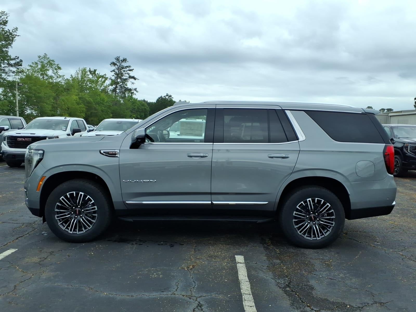 2026 GMC Yukon Elevation in Sterling Metallic — front three-quarter view