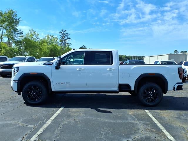 2026 GMC Sierra 2500 HD AT4 in Summit White — front three-quarter view
