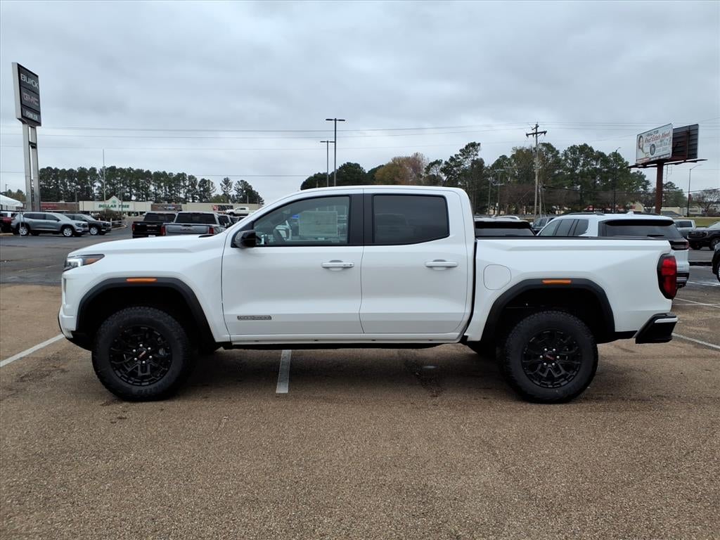 2026 GMC Canyon Elevation in Summit White — front three-quarter view
