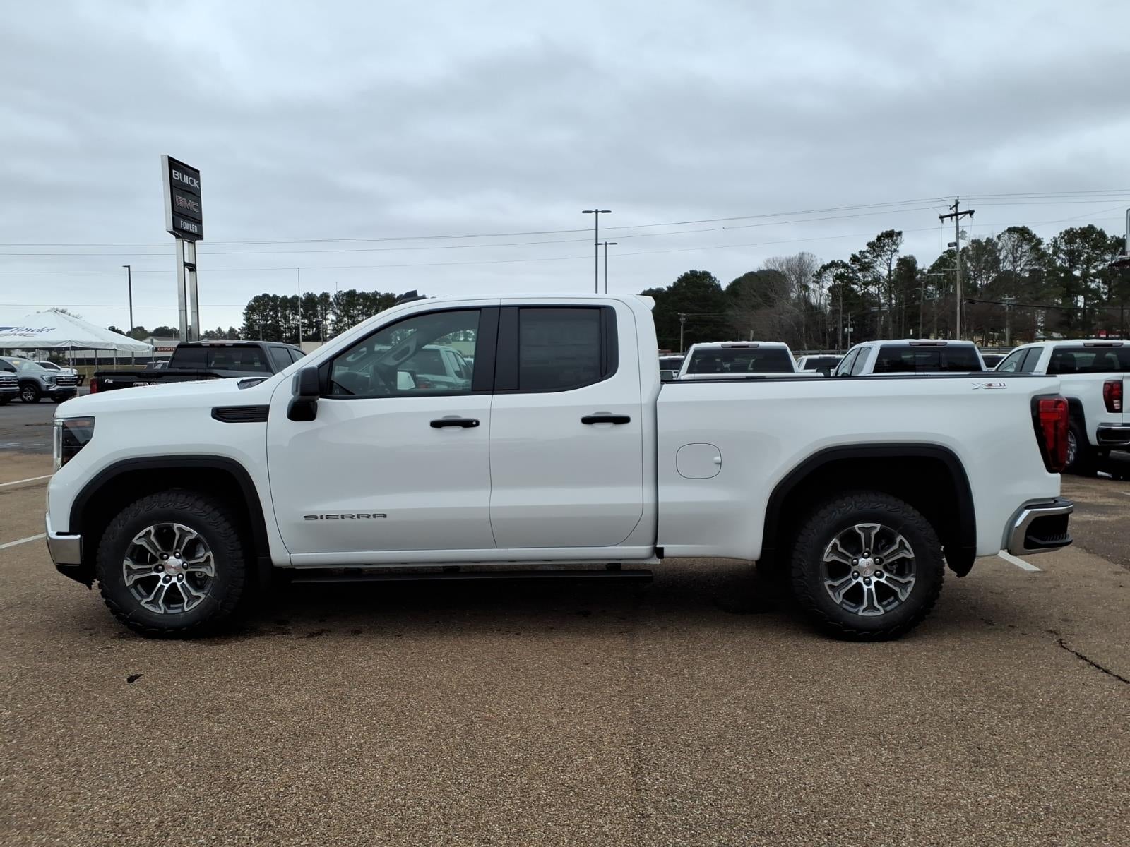 2026 GMC Sierra 1500 Pro in Summit White — front three-quarter view