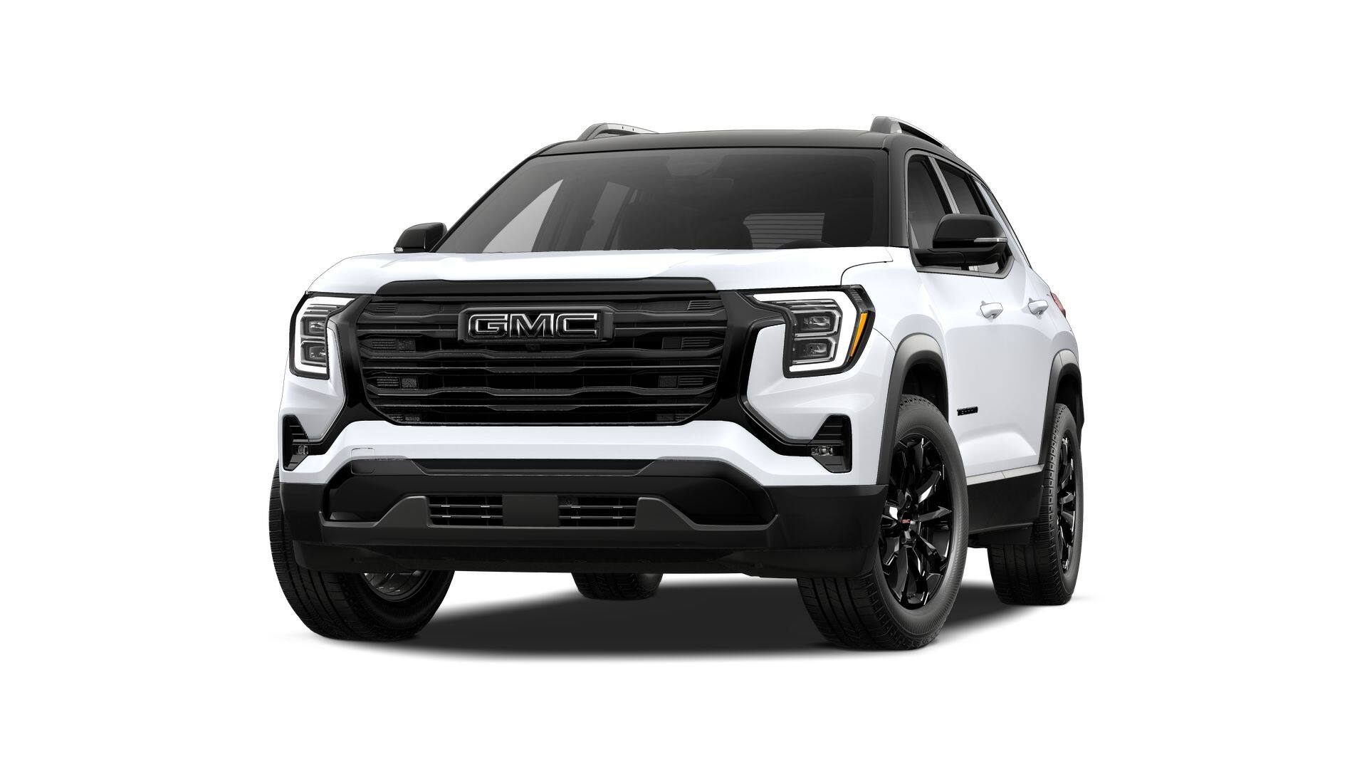 2027 GMC Terrain FWD Elevation in Summit White — front three-quarter view