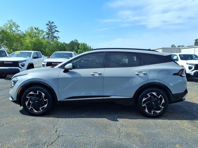 2023 Kia Sportage SX-Prestige in Wolf Gray — front three-quarter view